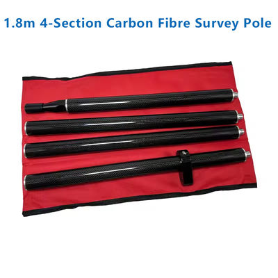 شراء قطب مسح جديد 1.8M 1.8M طول GPS PRISM POLE قطب ألياف الكربون GPS GNSS RTKSURVEYING TYPE,4 PCS قطب، 5/8x11 Thread التصنيع عبر الإنترنت