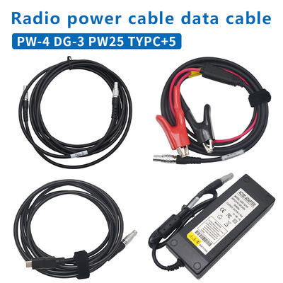 شراء كابل بيانات المضيف DG-3 HDL460A كابل طاقة الراديو PW-25 2-Pin 5-Pin Power Adapte التصنيع عبر الإنترنت