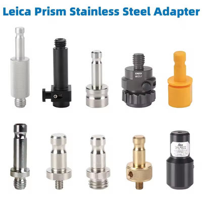 شراء محول البريزمة 5/8 1/4 محول خيوط محول قطب مركزية عالمية لشركة Leica GPS RTK المحطة الكلية التصنيع عبر الإنترنت