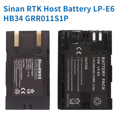 شراء بطارية RTK Sinan GRR011S1P HB34 T30/T300/N6 GPS RTK GNSS بطارية LP-E6 لأداة مسح SinoGNSS التصنيع عبر الإنترنت