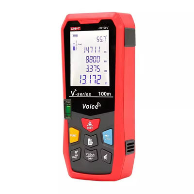 أداة قياس المسافة الليزرية المخصصة للخارج 100 متر UNI-T LM100V
