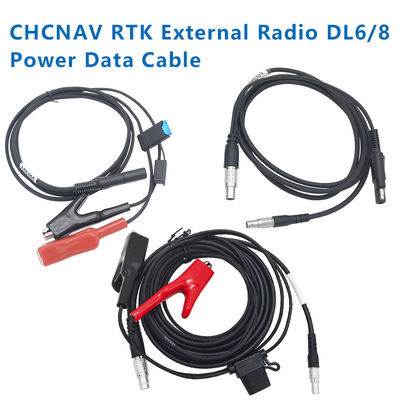 CHCNAV RTK كابل اتصال بطارية كابل طاقة راديو خارجي كابل طاقة DL6 DL8 DL9 كابل بيانات لـ CHC GNSS CHCNAV