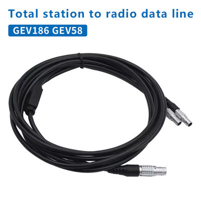 GEV186 GEV58 الراديو اللاسلكي يربط المحطة الكلية والبطارية الخارجية كابل بيانات على شكل Y 5-PIN