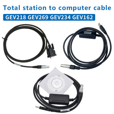 GEV234 GEV269 GEV218 GEV162 كابل بيانات نقل لـ Lei-ca GPS GNSS مستوى إلكتروني رقمي محطة إجمالية TMTS 8pin+USB