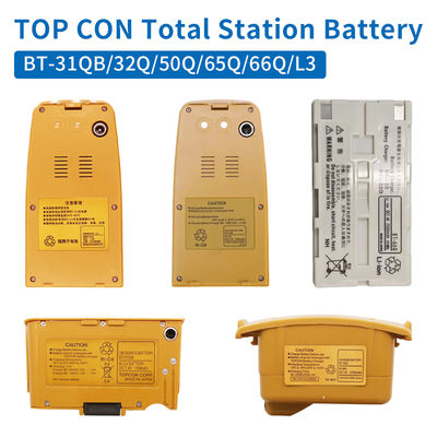 بطارية سلسلة محطة TOPCON الإجمالية Rc-3/GMS-2/GPSFC-100 DL501/DL502 BT-L3/BT-31QB/BT-50Q