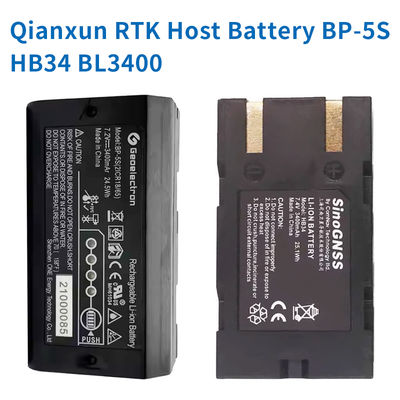Qianxun BL3400 BP-5S HB34 بطارية لـ T30 GPS RTK GNSS 7.4v 3400mAh