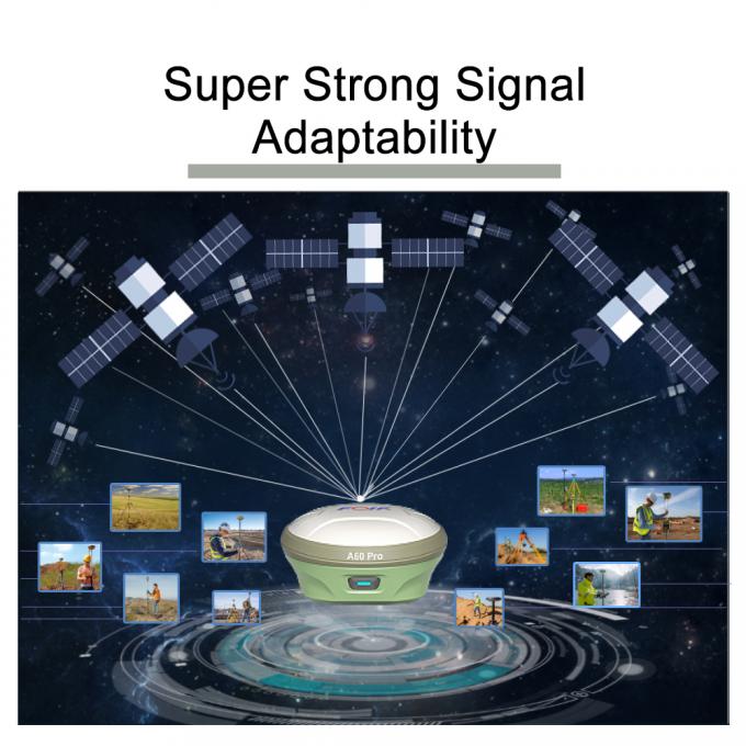 أداة المسح GPS RTK القاعدة و Rover FOIF A60 PRO 1408 القنوات GNSS GPSS RTK RECEIVER 6